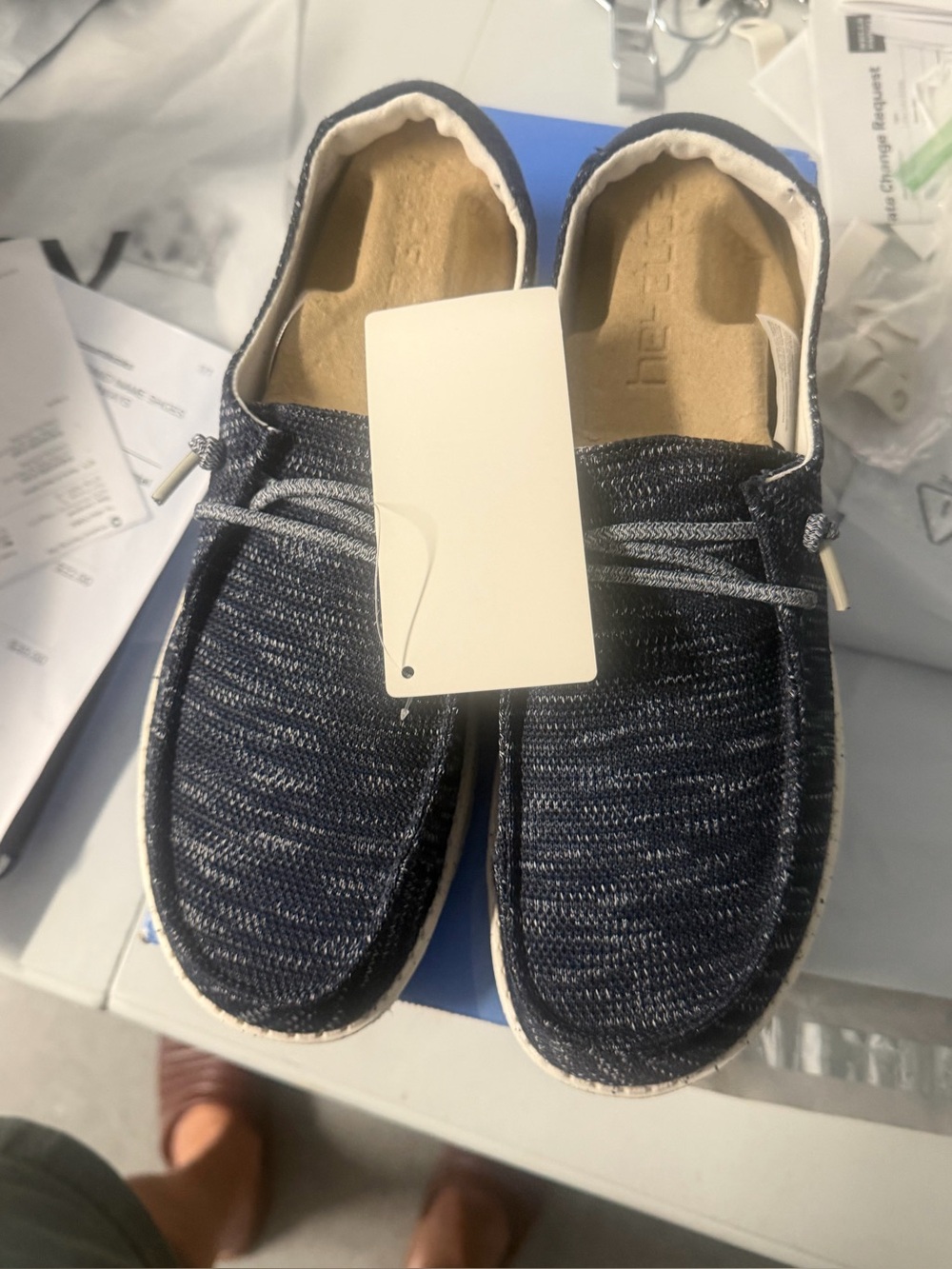 Hey dude, shoes new inbox women’s size 10, navy